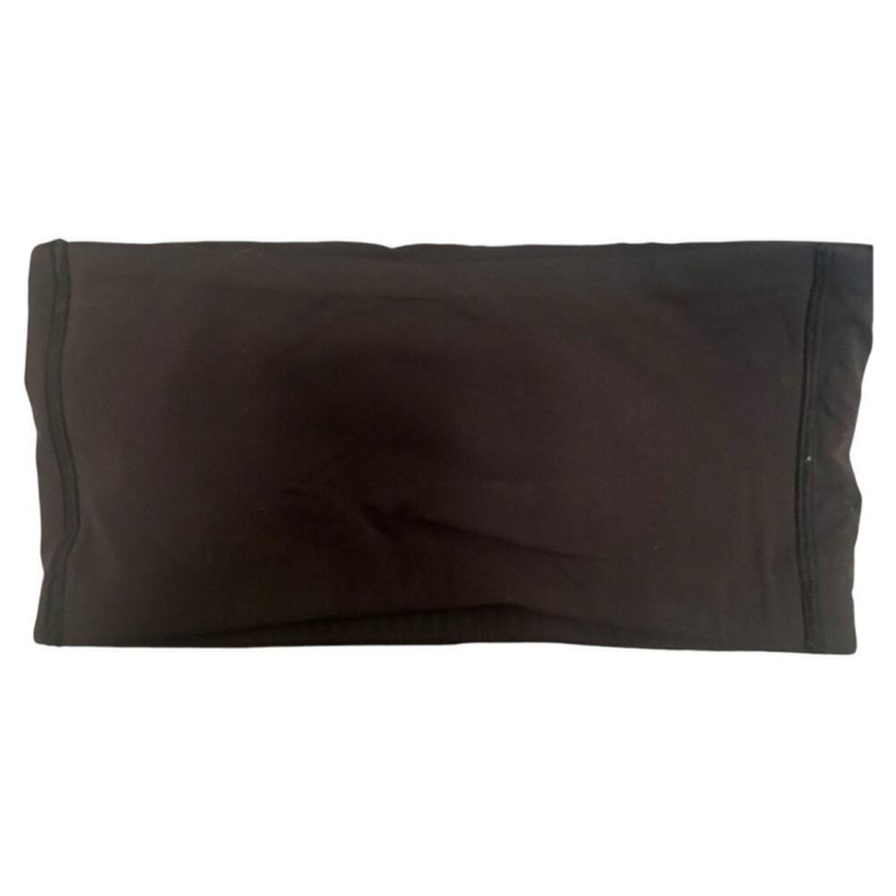 SKIMS Black Strapless Tube Top XS Seamless Stretchy Minimalist Basic - Picture 5 of 6